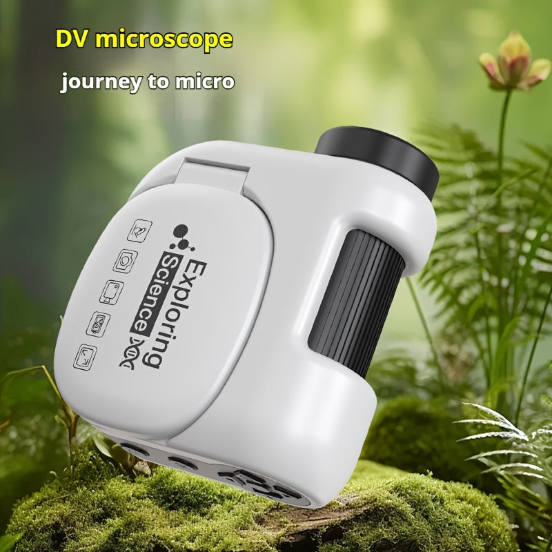 Draagbare Digitale Microscoop | 100-1600X Zoom | 2β Scherm | LED Verlichting | Foto & Video Functie | Oplaadbaar