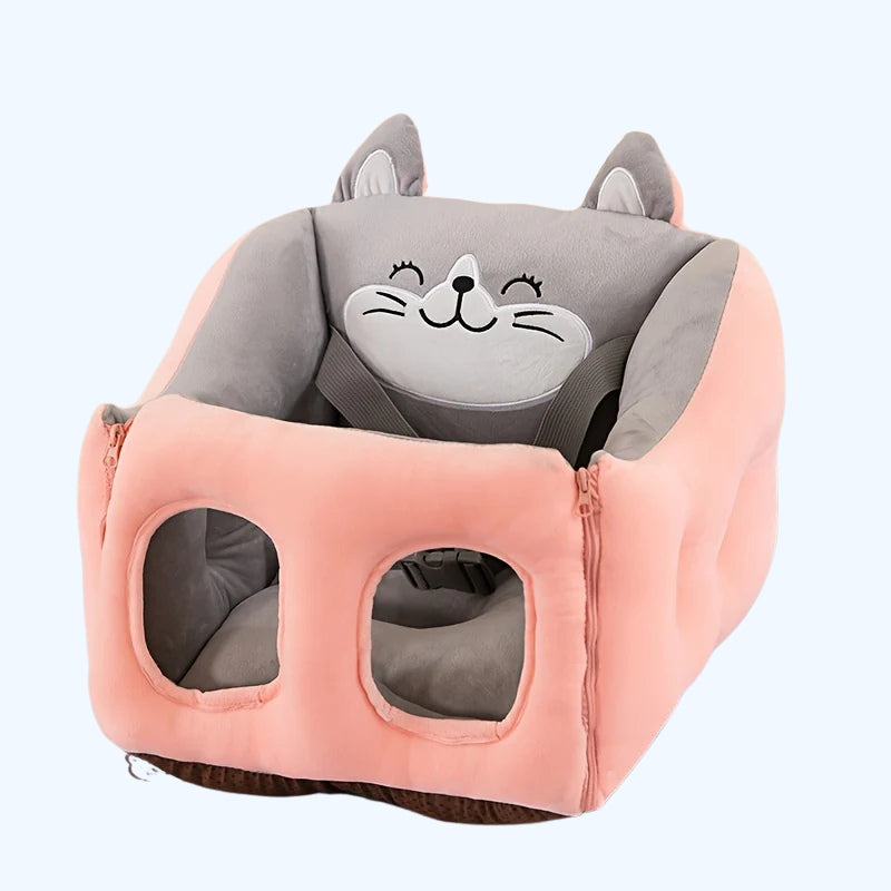 Cartoon Draagbare Baby Eetstoel | Multifunctionele Baby- en Kindkruk Voor Leren Zitten Sofa