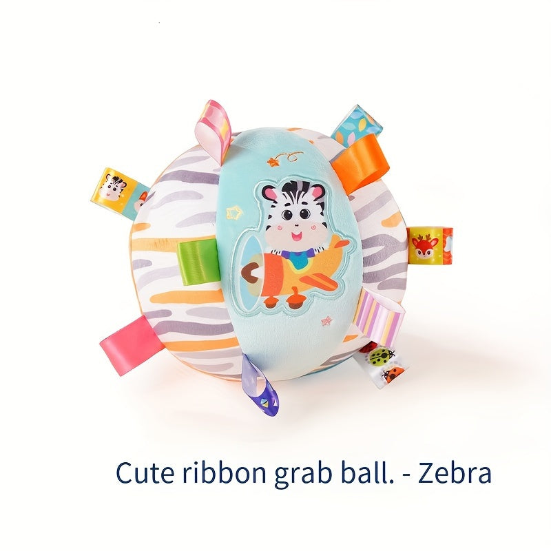 Babygrijpbal|Zachte pluche rammelaar – Baby cadeau