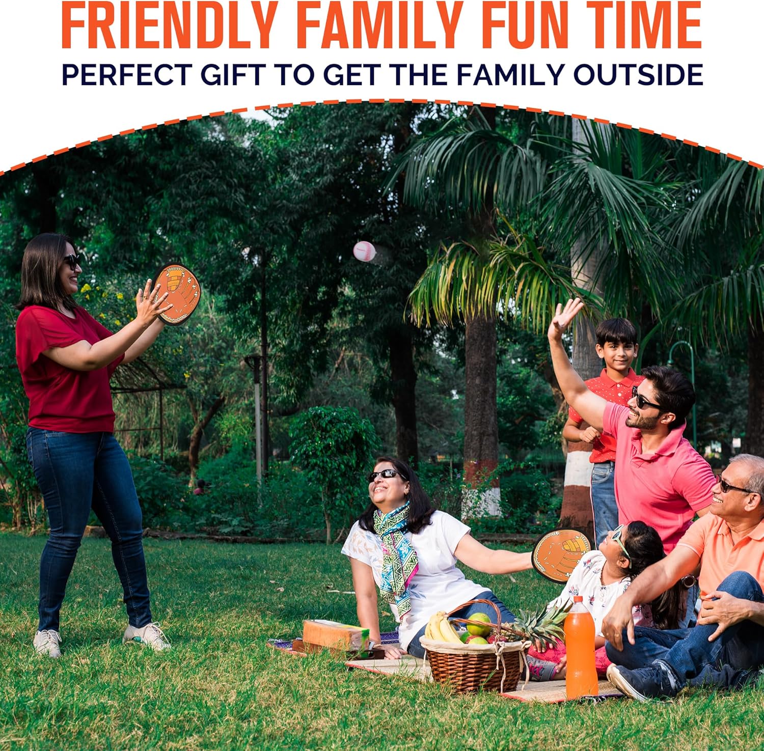 Vangbal & Werpspel – Familie Outdoor Speelgoed voor Strand & Tuin 3-12 jr