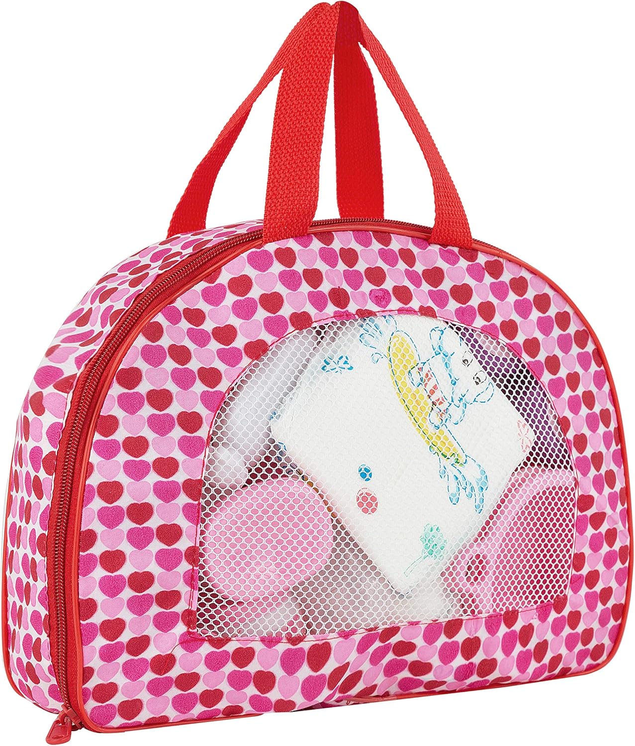 Poppenaccessoire set | Luiertas met 6 accessoires & magische fles voor poppenverzorging