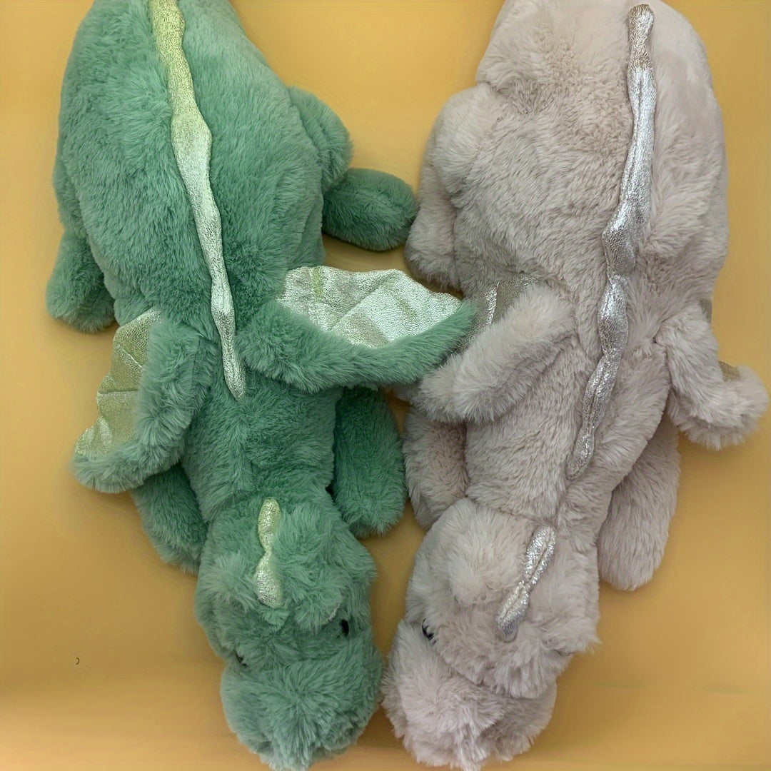 Knuffelige Dinosaurus Pluche Kussen - Zacht, Lange Nek Gevuld Dier voor Meisjes & Vrouwen - Perfect Verjaardagscadeau, Woonkamer Sofa Decor in Roze/Groen/Blauw, Pluche Speelgoed, Dinosaurus, Kussen, Woondecoratie