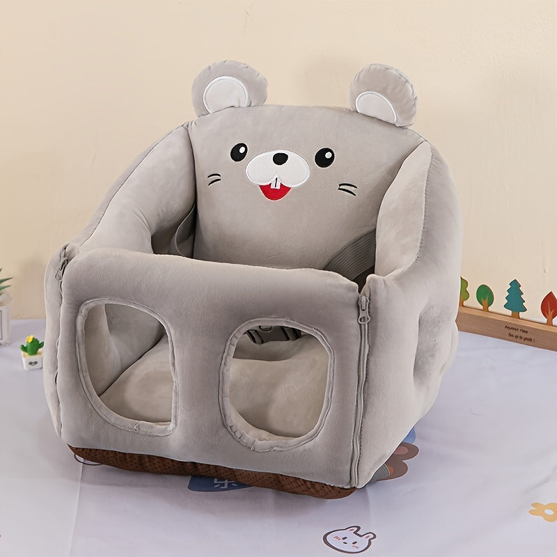 Cartoon Draagbare Baby Eetstoel | Multifunctionele Baby- en Kindkruk Voor Leren Zitten Sofa