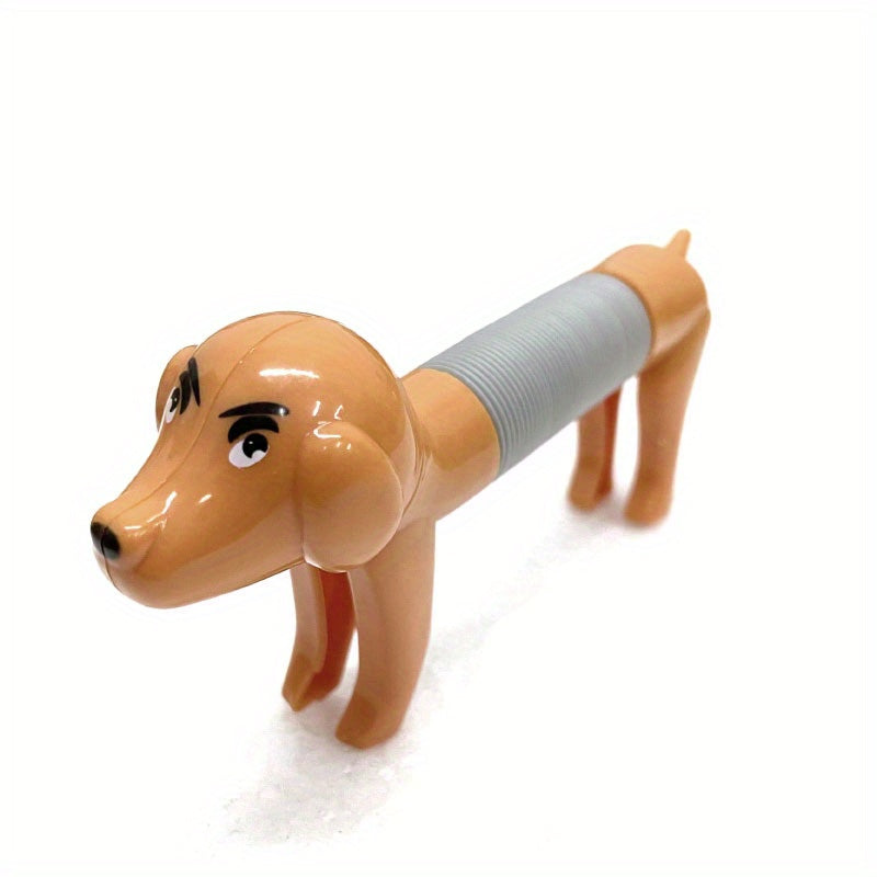 Grappige Springhond Pop-Buizen | Stressverlichtend Sensorisch Speelgoed voor Kinderen & Volwassenen