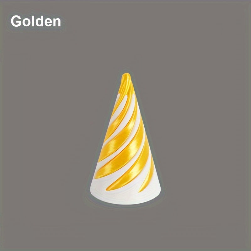 Dubbelzijdige Kinetische Spinning Cone | 3D Spiraalspeelgoed | Voor Leeftijd 14+ | Halloween/Kerstcadeau