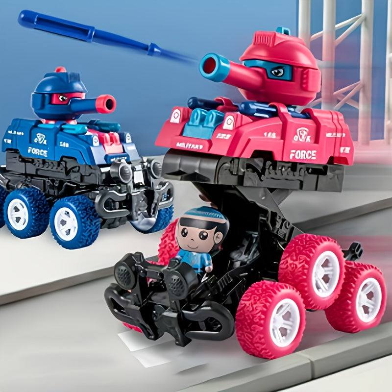 Transformerende Robot Tank voor Kinderen vanaf 3 Jaar - 2-in-1 Automatische Transformatie Auto voor Jongens en Meisjes - Stoer Speelgoed Cadeau