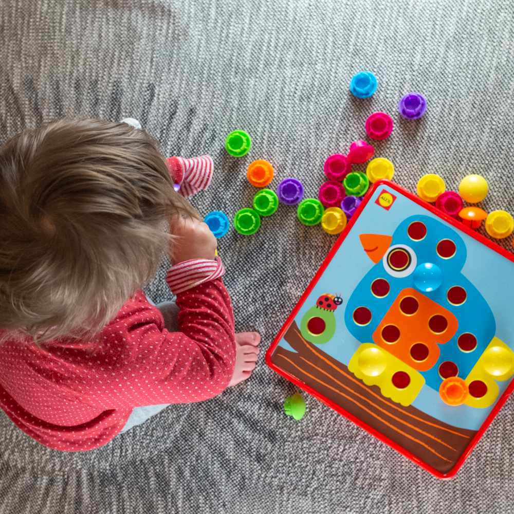 Kunst met Knoppen Speelgoed | Creatief Ontwikkelingsspeelgoed voor Peuters