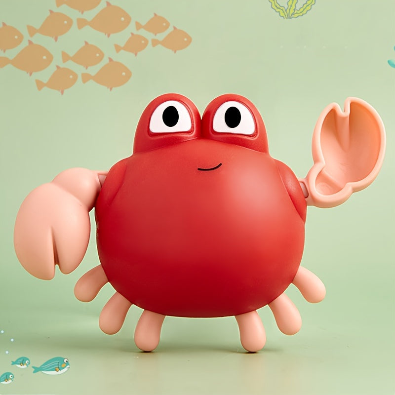 Schattige Krab Waterspeelgoed voor Kinderen | Dierlijk Badspeelgoed Bewegend Speelgoed voor Kinderen 1-3+ Jaar