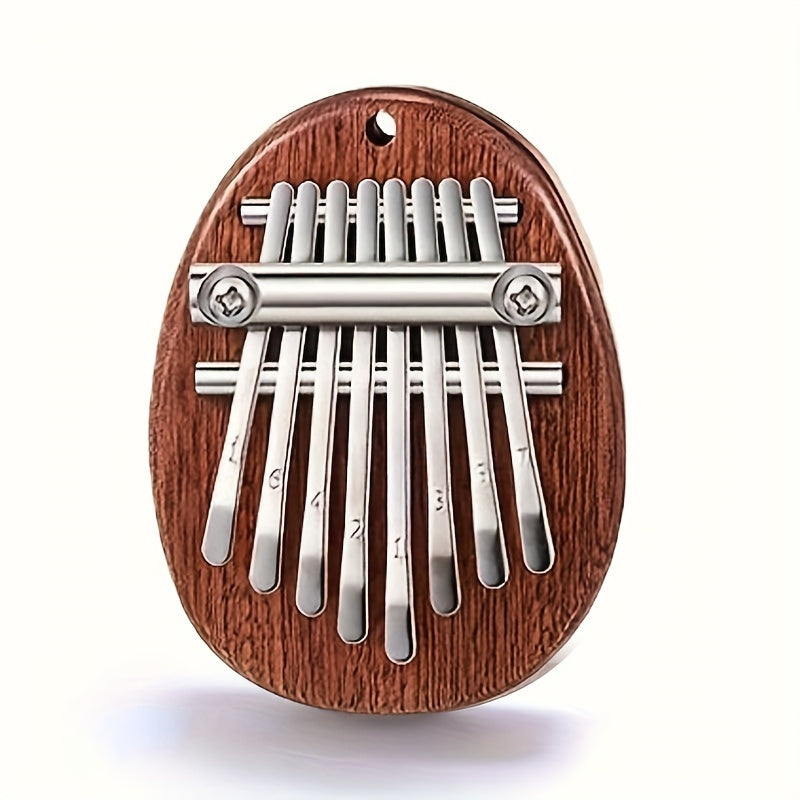 Mini Kalimba 8 Toetsen | Vingerduim Piano Muziekinstrument, Cadeau Jong & Oud