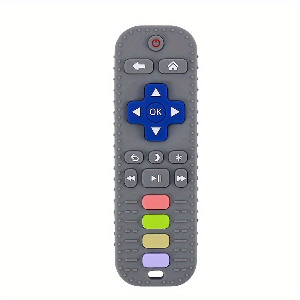 Siliconen Afstandsbediening Vorm Bijtspeeltje | Baby Bijtring voor Baby’s 6-12 Maanden BPA Vrij
