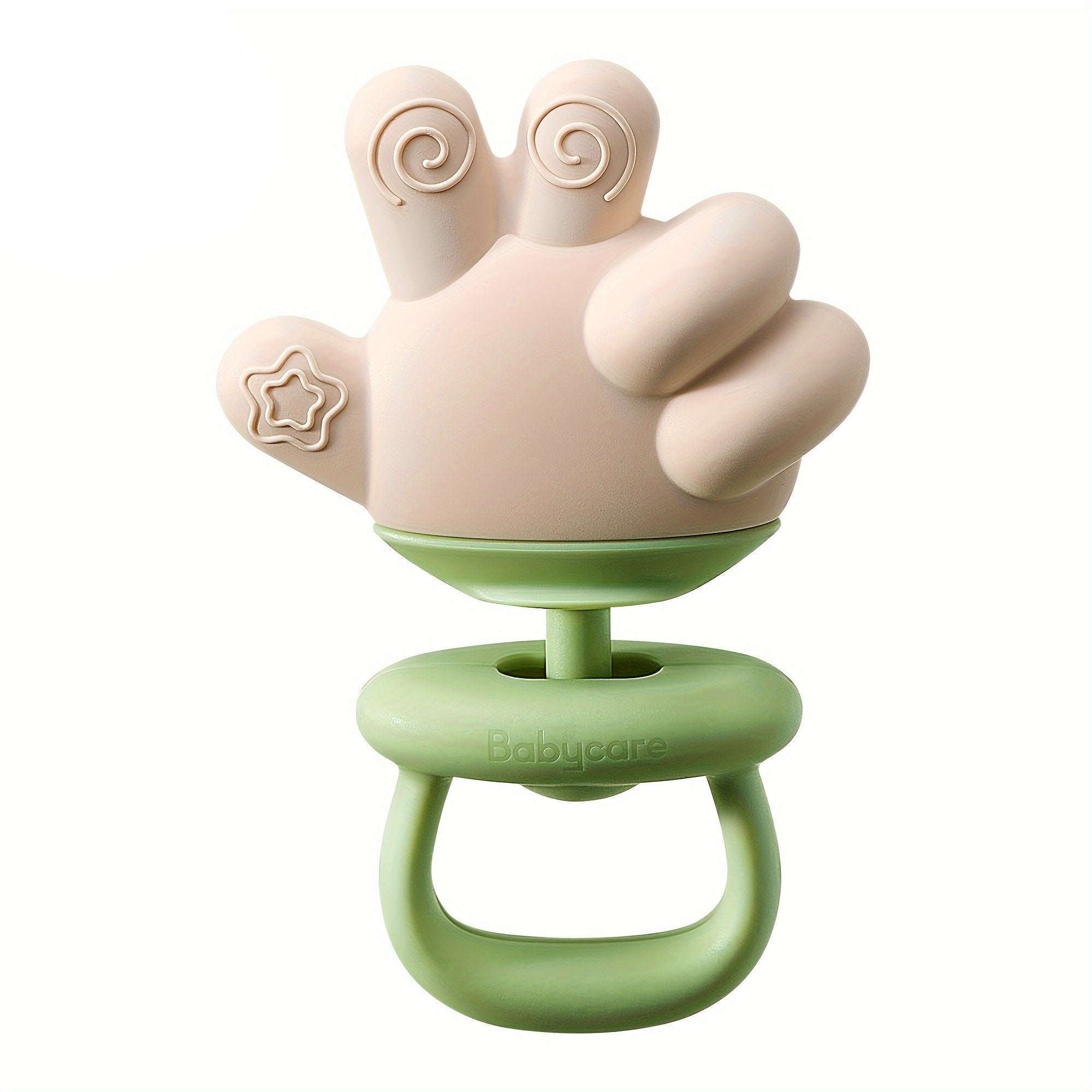 Baby Siliconen Bijtspeelgoed | Reinigen met Water, Koken, Stoomreinigen | Vaatwasmachinebestendig | Voor Baby's 0-36 Maanden