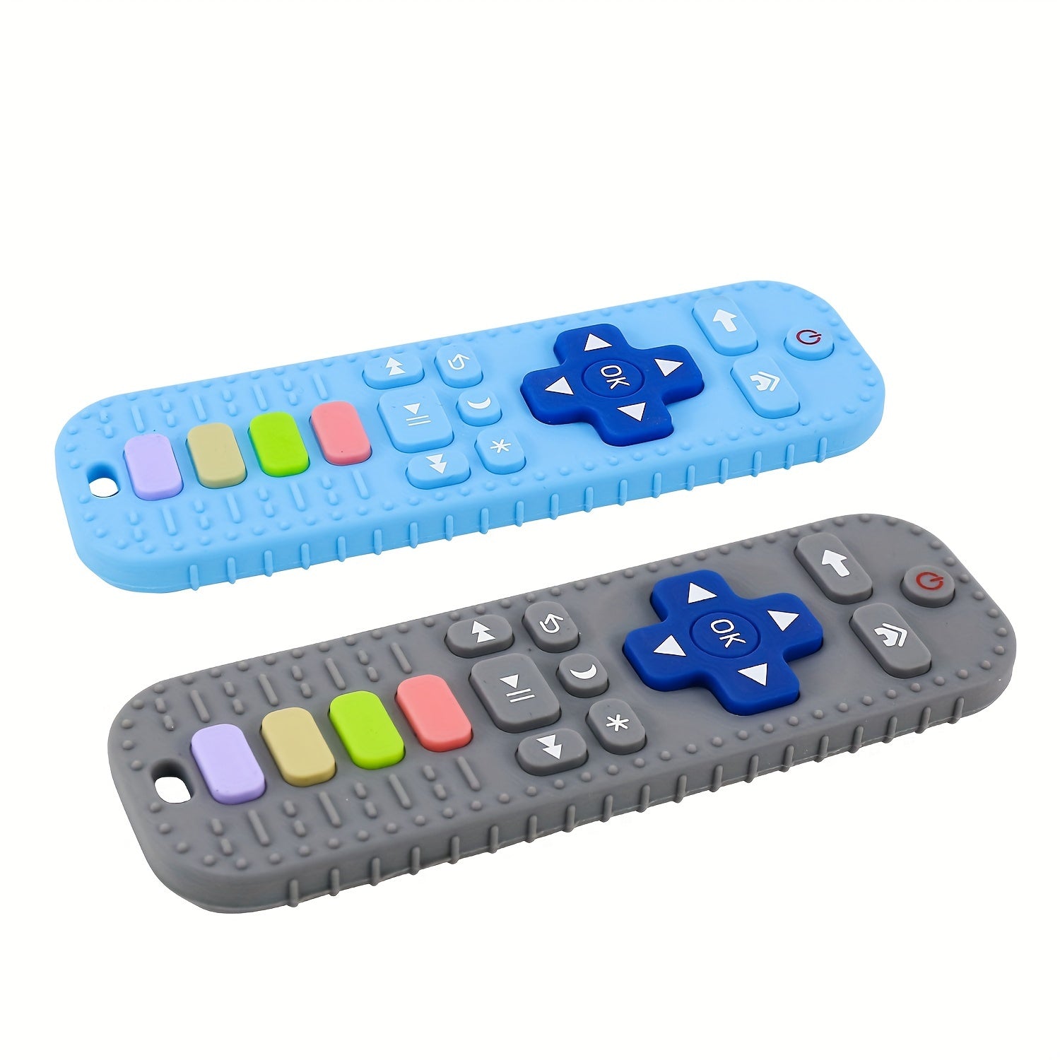 Siliconen Afstandsbediening Vorm Bijtspeeltje | Baby Bijtring voor Baby’s 6-12 Maanden BPA Vrij