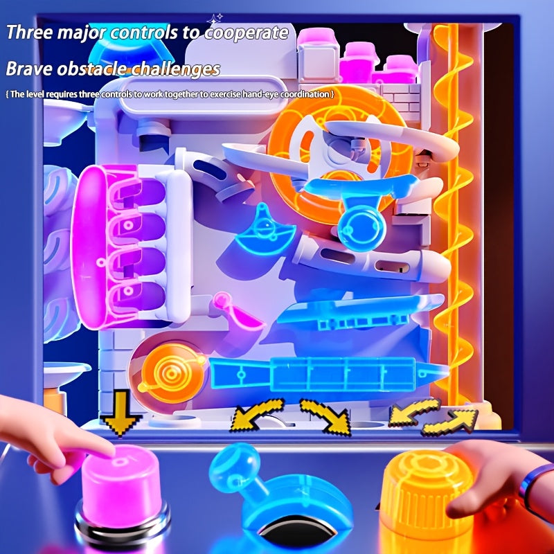 Knikkerbaan Speelgoed | STEM Baan met Tandwielen & Obstakels