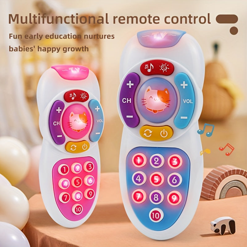 Muzikale Afstandsbediening Speelgoed voor Peuters vanaf 18 Maanden - Educatief Muziekinstrument voor Baby, Jongens en Meisjes - De Perfecte Afleiding van Je Eigen Telefoon