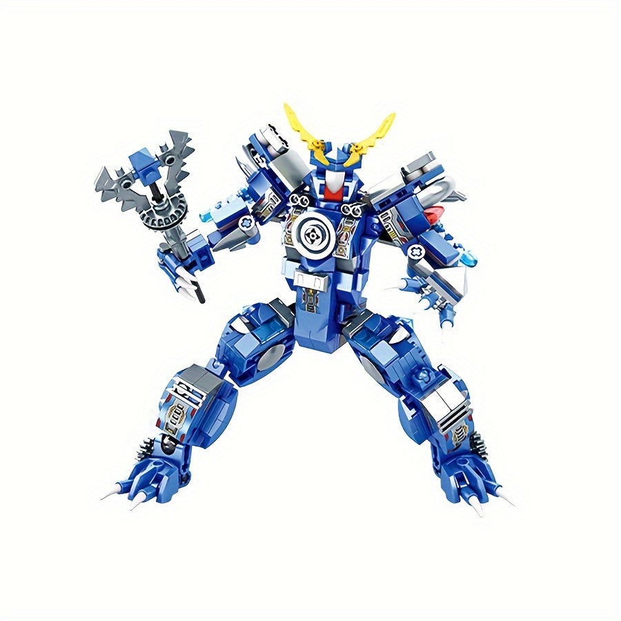 Mechanische Dinosaurusridder - Dubbele Modus Transformatie - Doe-het-zelf Educatief Bouwpakket - Halloween & Kerstcadeau