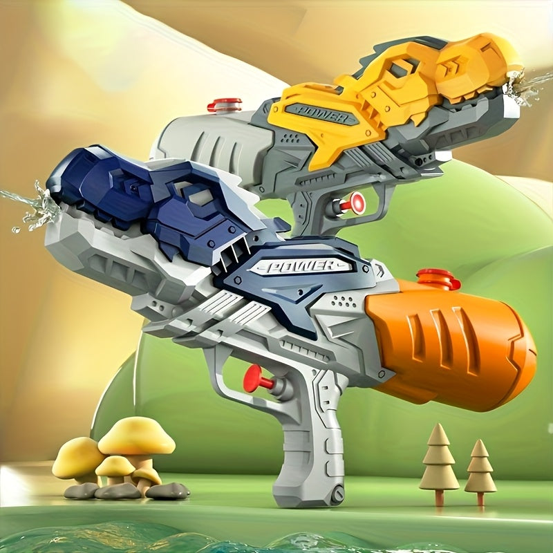 Grote Waterpistool Spuit | Handmatig Spraygun Speelgoed met Groot Reservoir – Ideaal voor Zomerplezier & Waterspelletjes