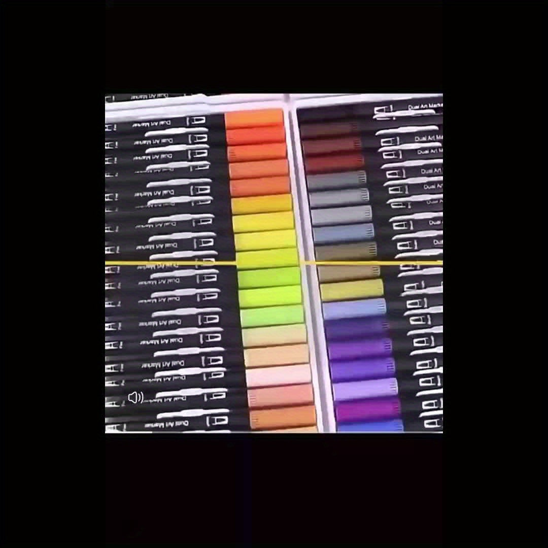 Dubbele Tekenstiften | Waterverf Markers met Fijne & Brede Punt