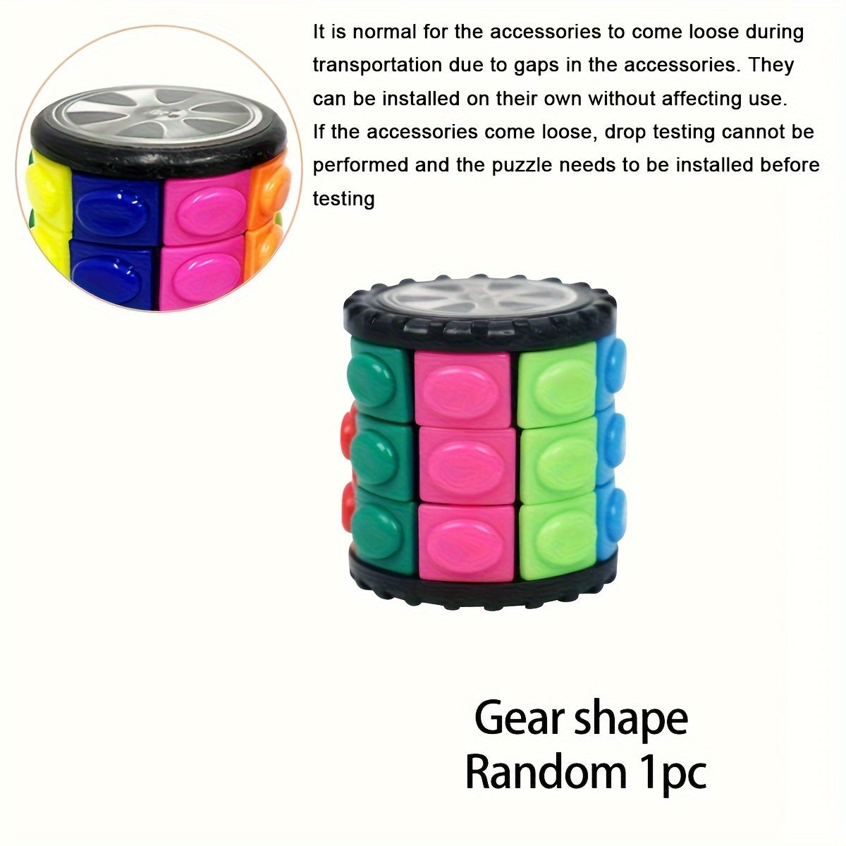 Magische Kubus Puzzel | 3D Draaiend Fidget Breinbreker