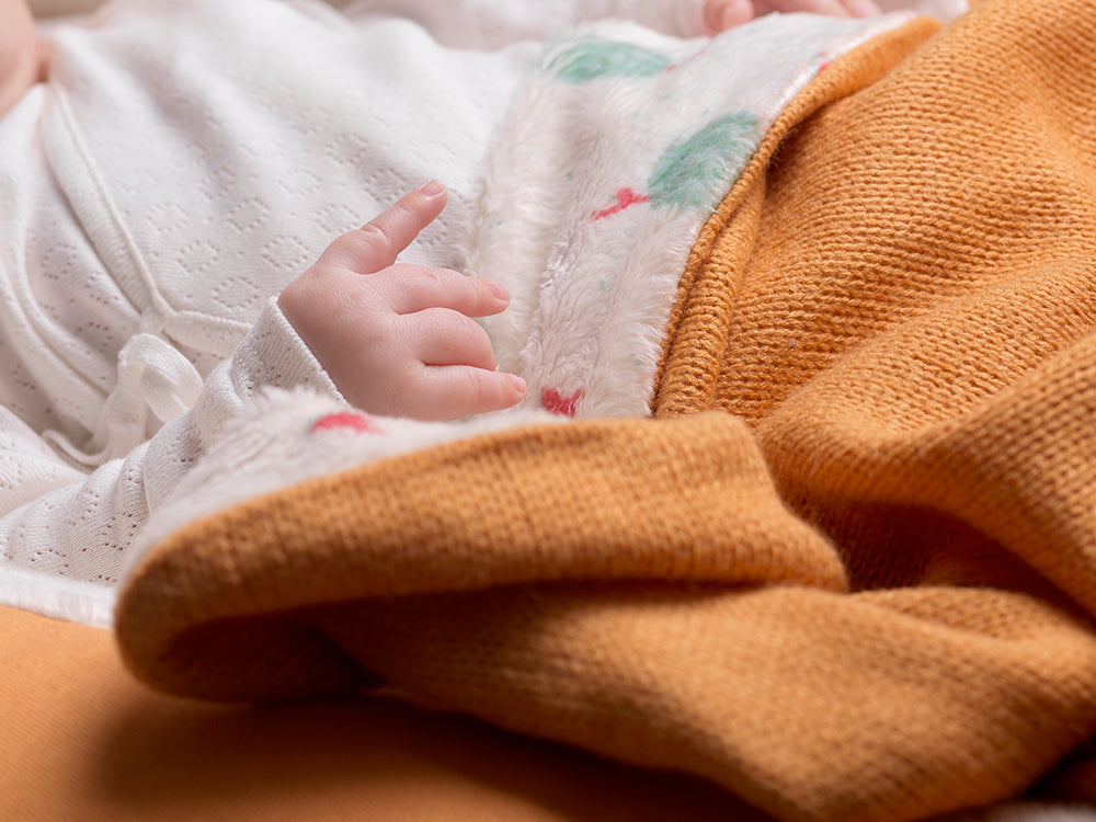 Oranje Hippo Draagbare Babynest | Ergonomisch Babybed met Kussen Katoen 0-3 Jaar