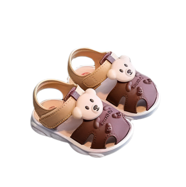 Ademende Bear Sandalen voor Baby en Peuters
