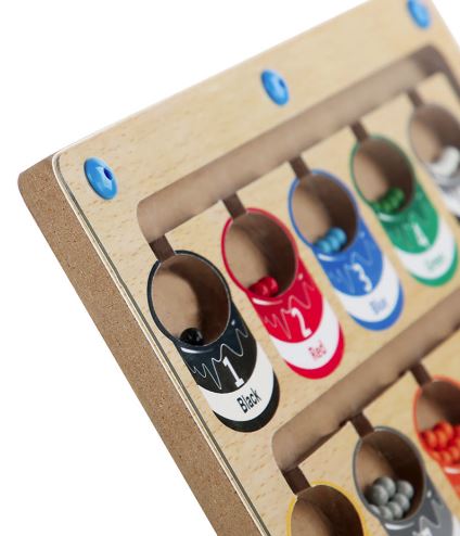MagneticMaze™ – Magnetisch Kleur- en Cijferdoolhof | Montessori Speelgoed (1–6 jaar)