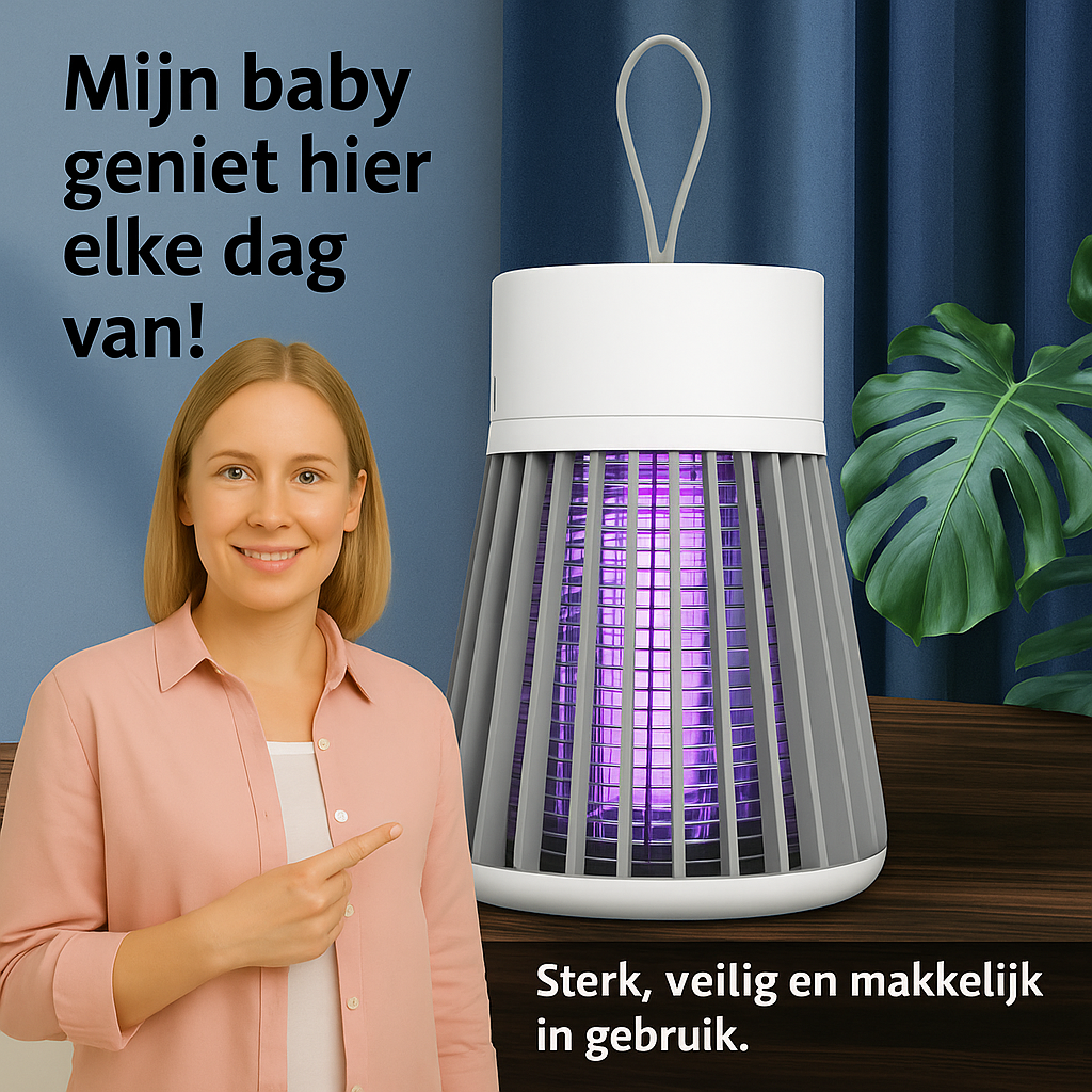 LED Muggenlamp | Krachtige Binnen & Buiten Insectenverdelger
