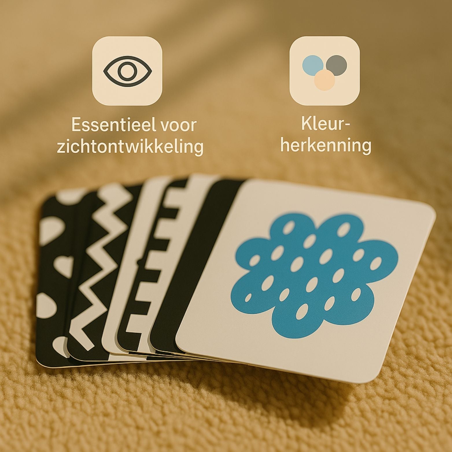Complete Montessori Speelgoedset voor Pasgeboren Baby's - Educatief Kraamcadeau voor Jongens en Meisjes vanaf 0 Jaar - Babyspeelgoed voor Zintuiglijke Ontwikkeling