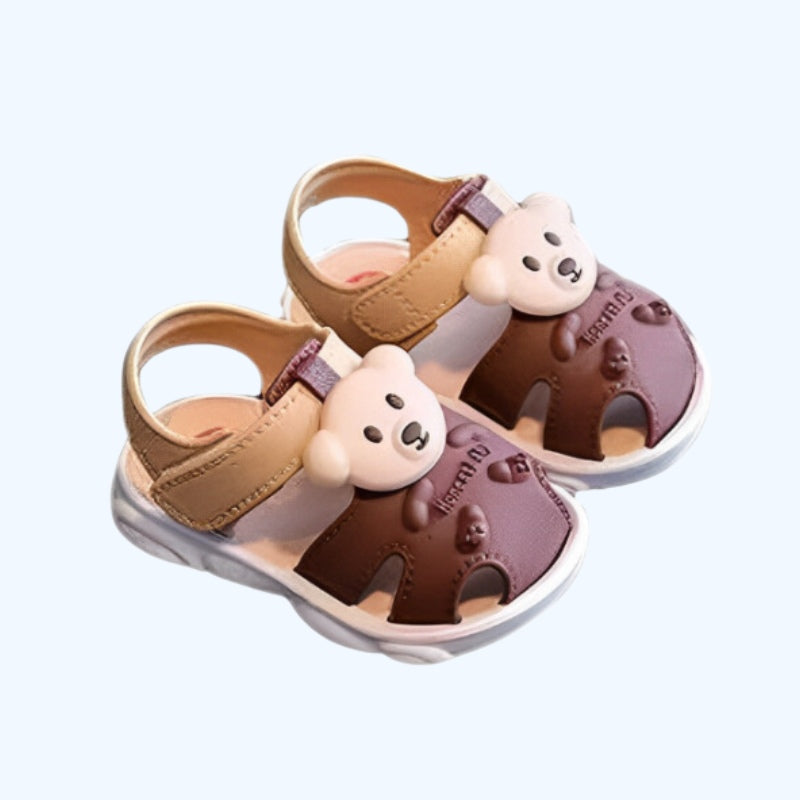 Ademende Bear Sandalen voor Baby en Peuters