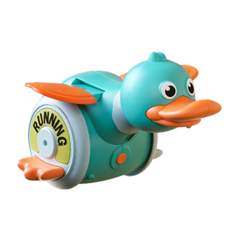 Muzikale Kruipende Eend voor Baby’s | Interactief Speelgoed dat Meebeweegt – Stimuleert Kruipen & Ontwikkeling