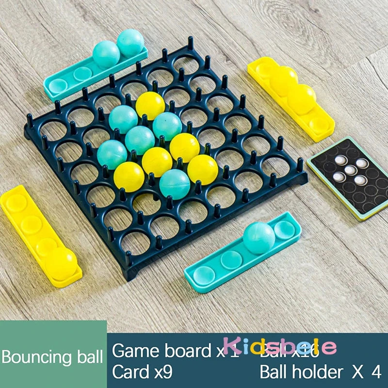 Ball Bounce Spel - Interactief Bordspel voor Ouders en Kinderen - Leuk Feestspel