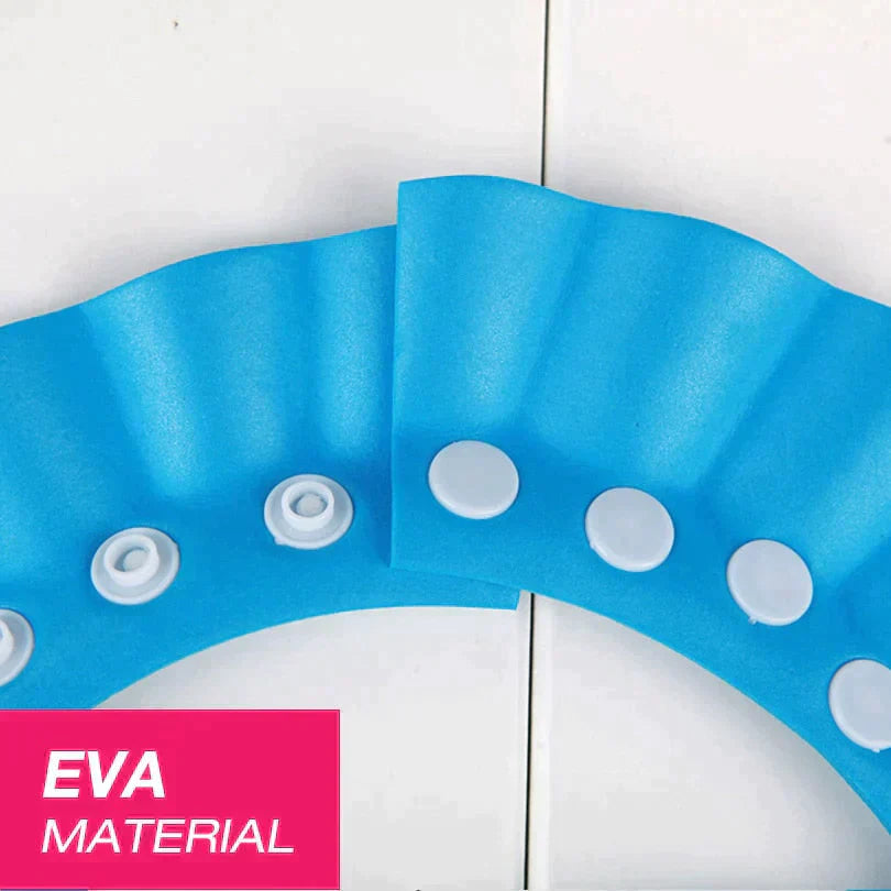 Baby douchekapje | Zacht, flexibel en comfortabel douchevizier voor kinderen van 0 tot 3 jaar en ouder