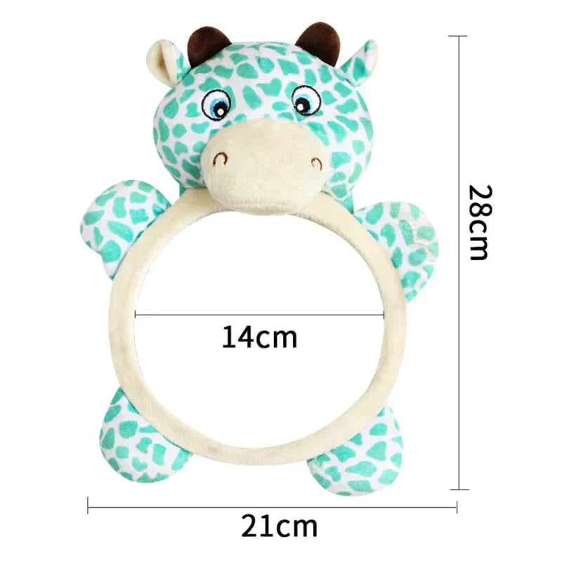 Achteruitkijkspiegel voor baby's - Naar achteren gerichte autostoeltjes - Stripdieren voor baby's