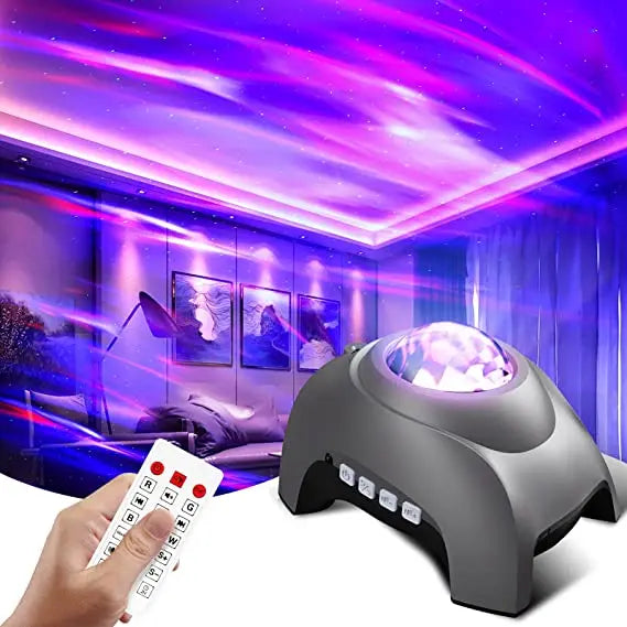Aurora Nachtlamp met Bluetooth | Noorderlicht & sterrenprojector