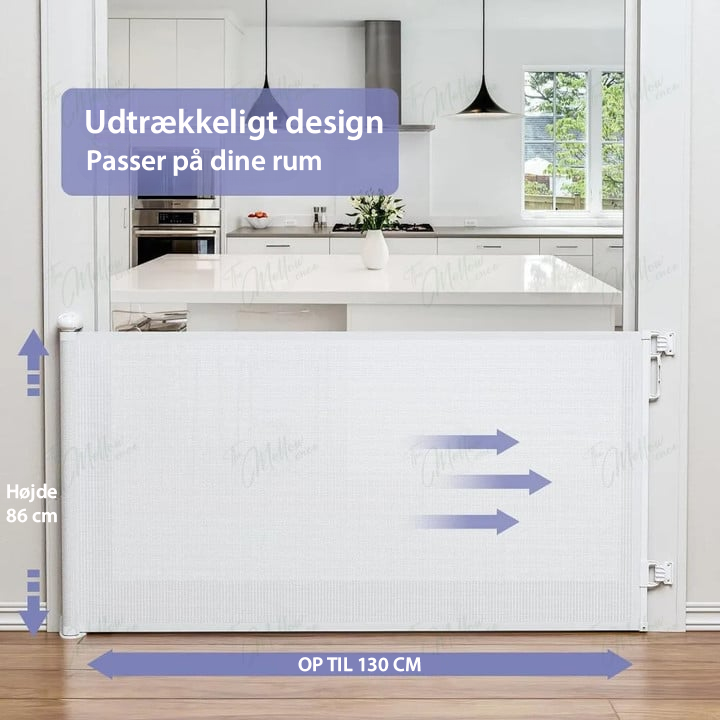 SafeStep Uittrekbaar Veiligheidshekje – Voor baby’s, kinderen en huisdieren