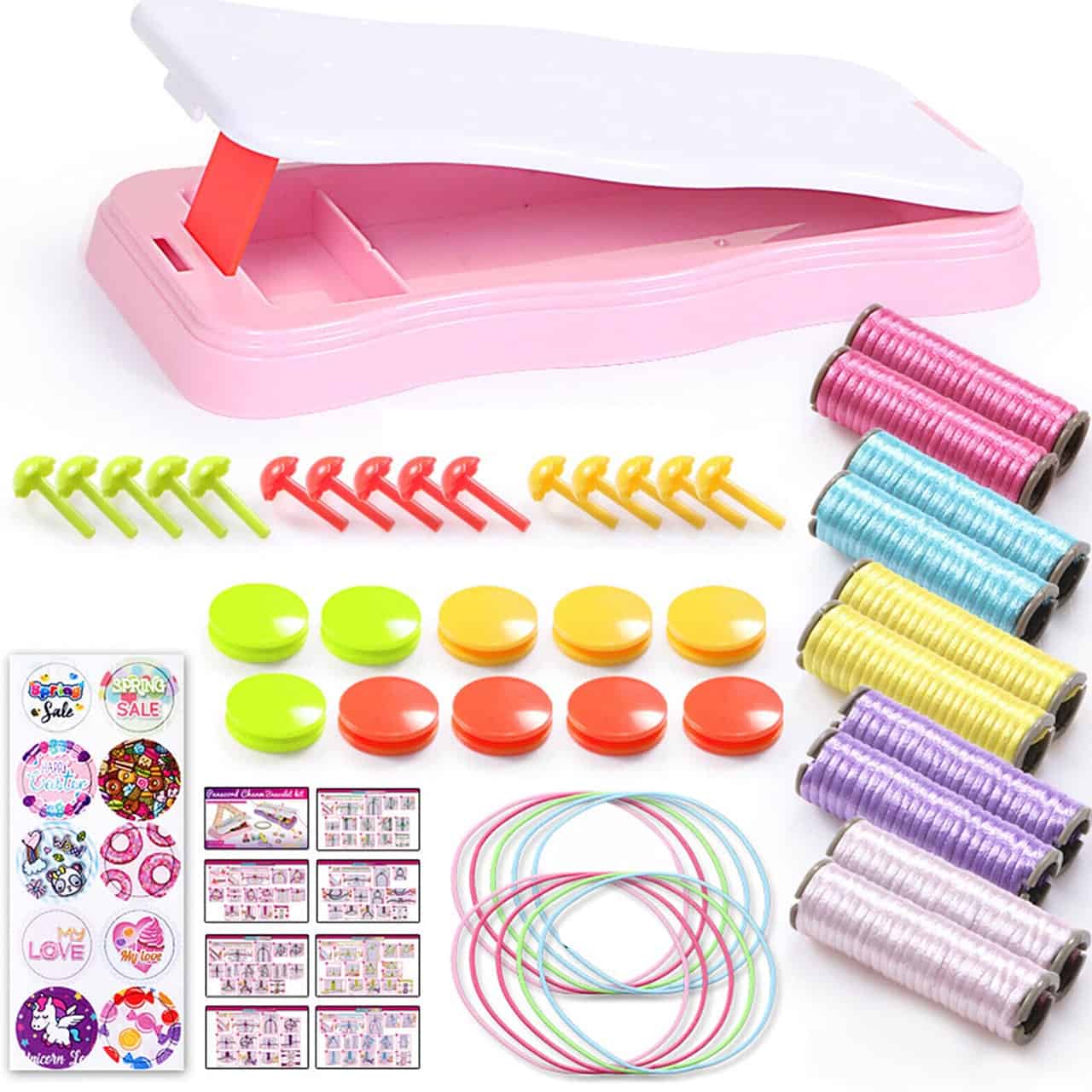 KnitFun Armband Brei Kit voor Kinderen | Creatief DIY Speelgoed | Armbanden Maken