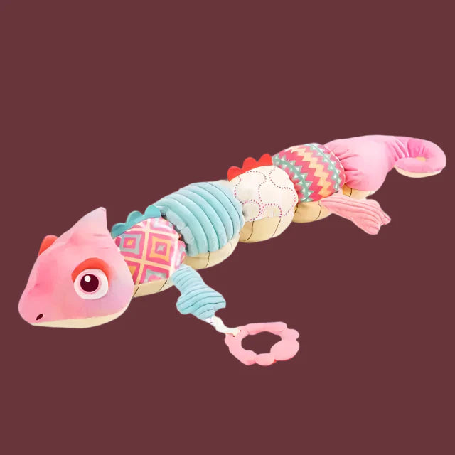 Muzikale Rammelaar Caterpillar – Speelgoed voor Baby’s 0-12 Maanden