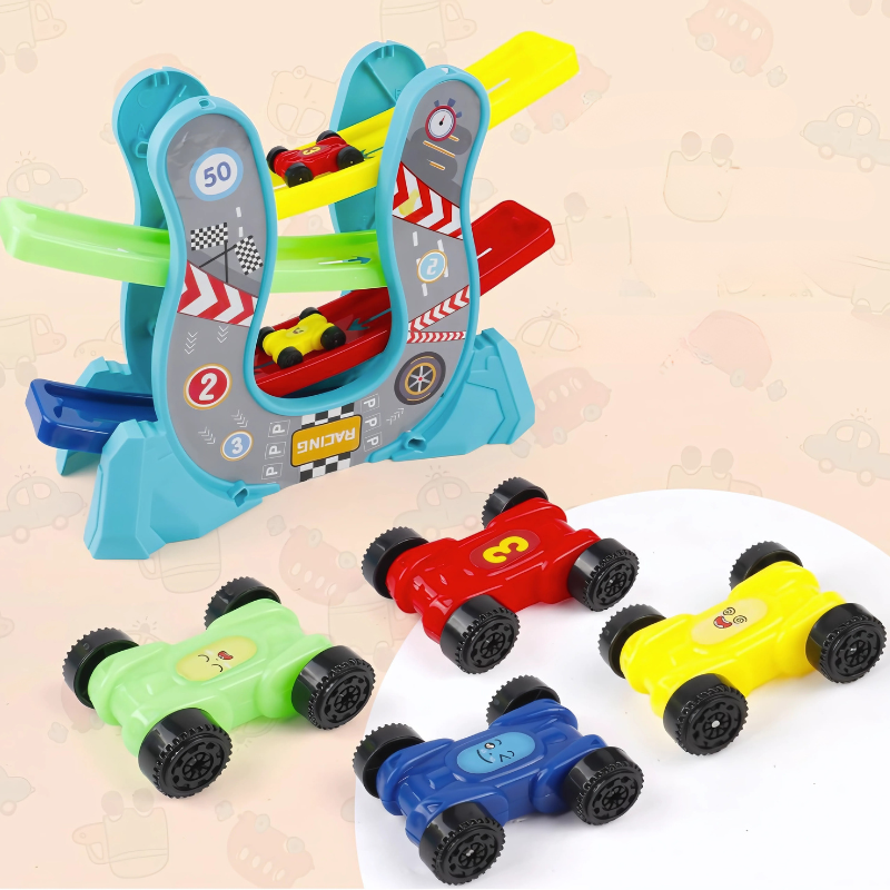 Meerdere Niveau’s Autoweg Speelset – Spannend Raceplezier voor Kinderen