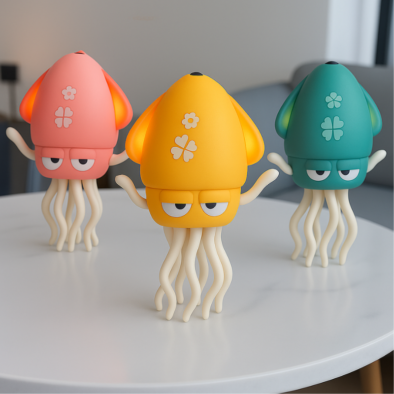 Dansende Octopus – Met Lichten en Beweging voor Zintuiglijk Spel