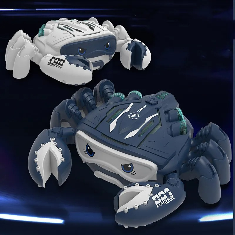 Interactieve Dansende Mistkrab | LED Speelgoed met Muziek & Beweging – Voor Kinderen