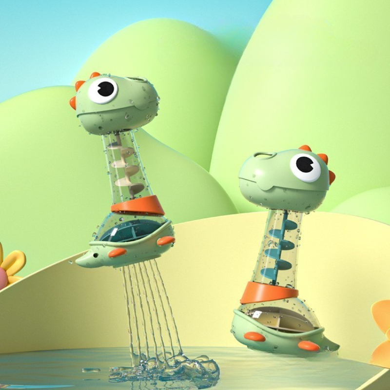 SpatRex | Dino badspeeltje met waterstralen voor kinderen van 1 tot 4 jaar