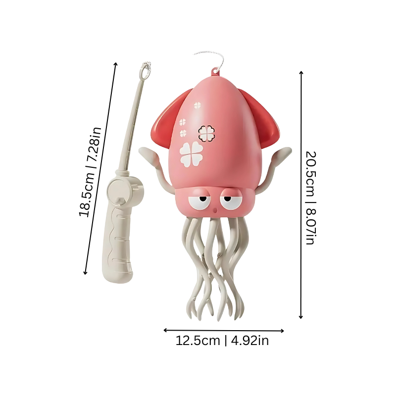 Dansende Octopus – Met Lichten en Beweging voor Zintuiglijk Spel
