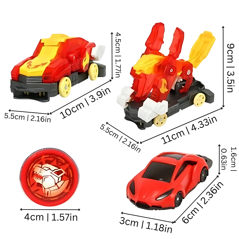 720° transformerende stuntauto voor eindeloos plezier