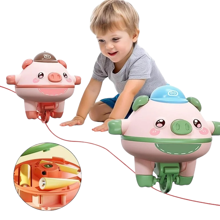 Balans Varken Interactief Speelgoed | Robot Varken Gyroscoop Balancerend Leren Speelgoed voor Kinderen