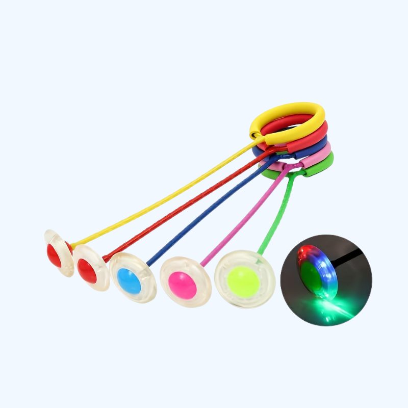 LED Springtouw Bal - Buitenspeelgoed voor Reactie- en Snelheidstraining