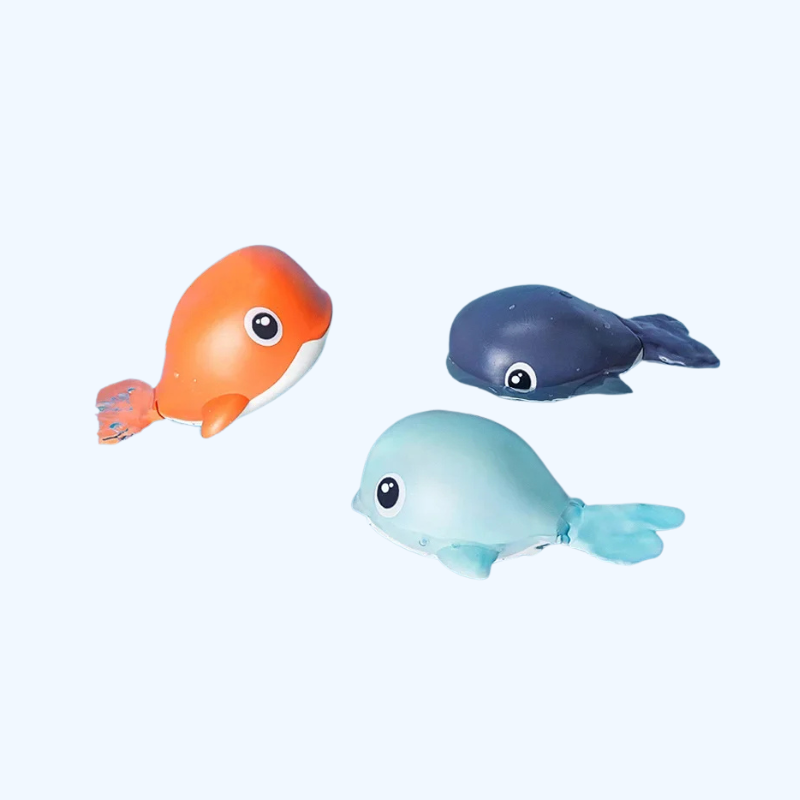 Schattig cartoon dieren schildpad dolfijn klassiek babywaterspeelgoed | Zwem speeltje voor zwembad en badaccessoires voor kinderen