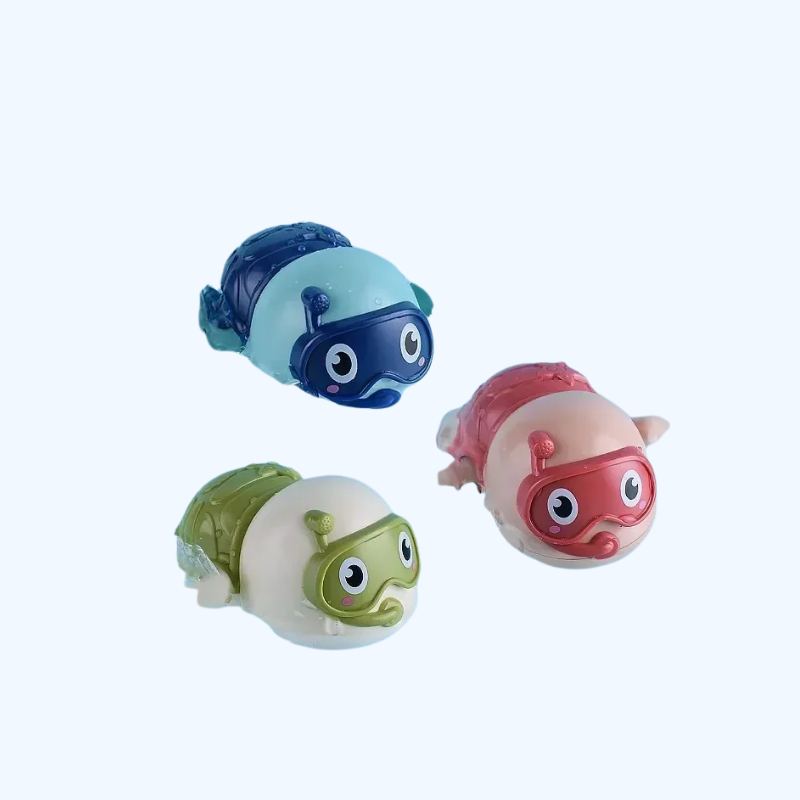 Schattige drijvende klokwerk water speeltjes | Grappig educatief kinderspeelgoed voor badkamer en douchebad voor kinderen