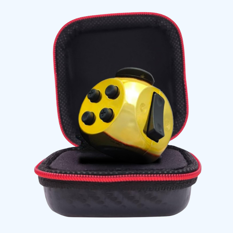 6-Zijdige Fidget Cube Speelgoed | Stressverlichting & Focus Sensorische Speelgoed voor Volwassenen en Kinderen