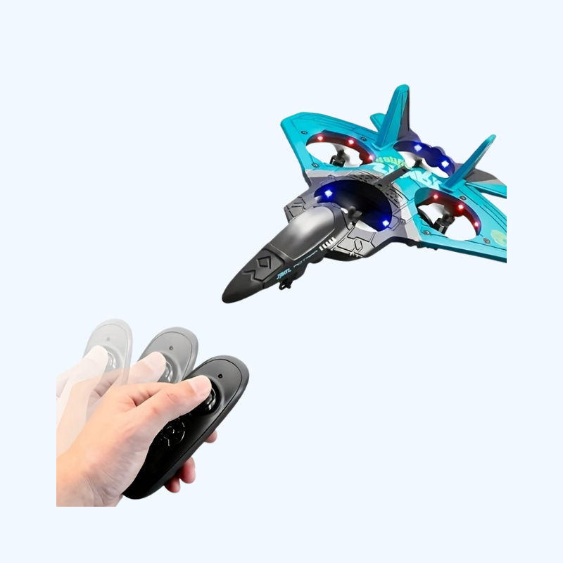 RC Gevechtsvliegtuig | Hobbyvliegtuig van EPP-schuim, Glider, RC Drone Cadeau voor 12+ Jaar