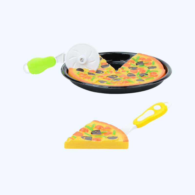 Plastic Pizza Speelgoed | Keuken Rollenspel voor Jongens en Meisjes