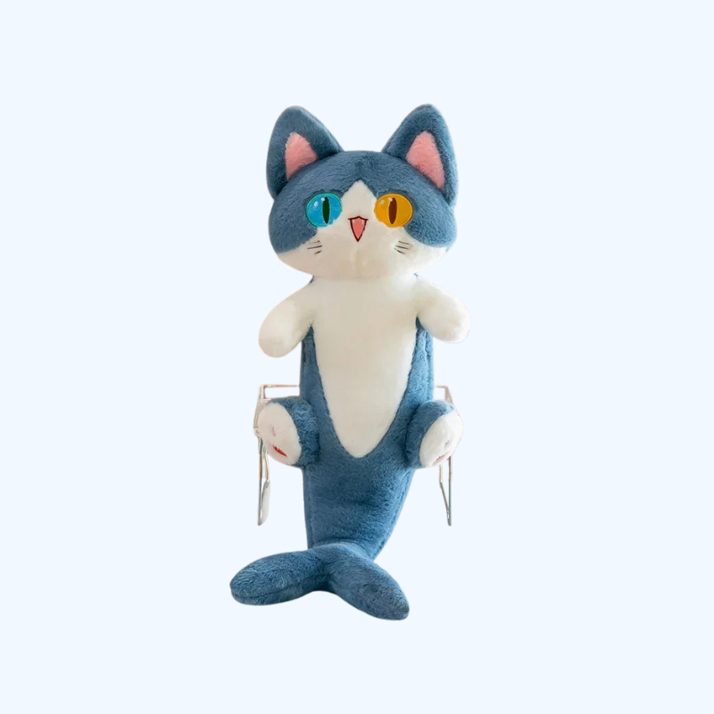 Haai Kat Pop Kussen | Gevulde Dieren Pluche Throw Kussen voor Kinderen